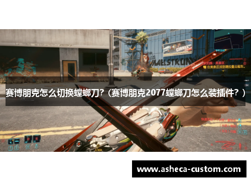 赛博朋克怎么切换螳螂刀？(赛博朋克2077螳螂刀怎么装插件？)